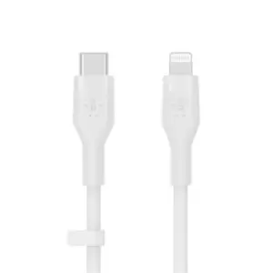 Image of Belkin CAA009BT2MWH USB cable 2m USB C USB C/Lightning White