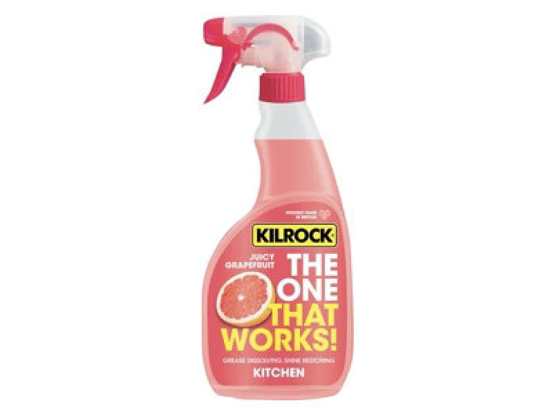 Image of Kilrock Totwkitchen Kitchen Cleaner The One That Works Juicy Grapefruit 750Ml Kiltotwkitch