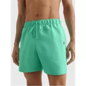 Image of Tommy Hilfiger Medium Drawstring Swim Shorts - Green