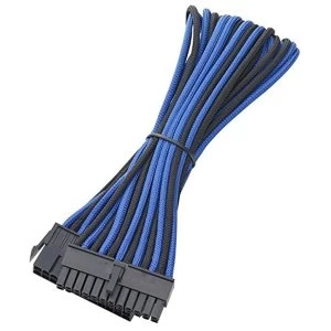 Image of BitFenix Alchemy 24Pin ATX Extension 30cm - sleeved black/blue/black