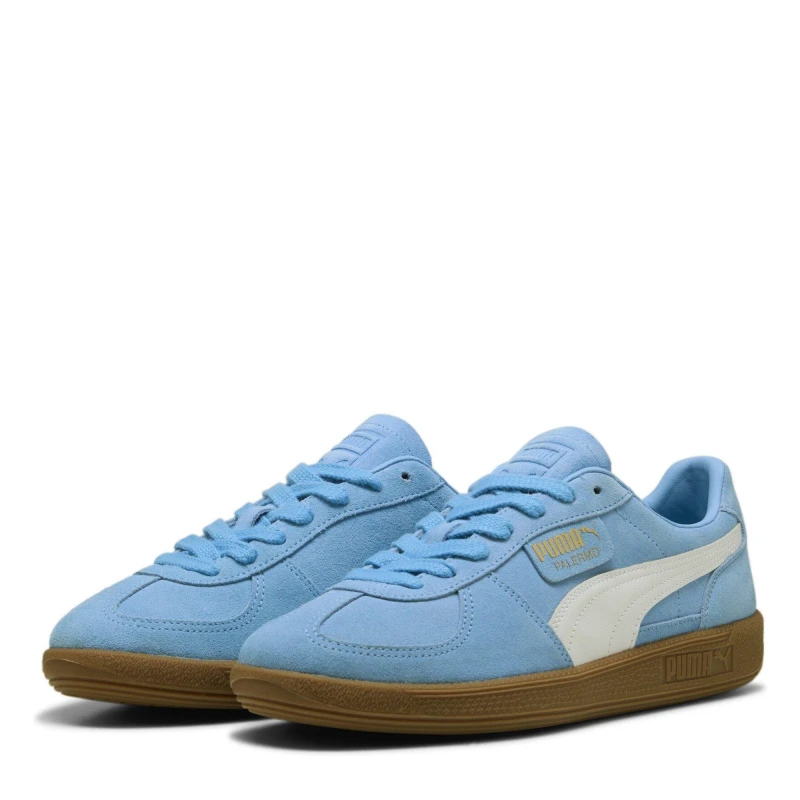 Image of Puma PUMA Palermo Mens Trainers Blue/White male 9 (43)