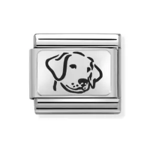 Image of Nomination Classic Silver Dog Charm