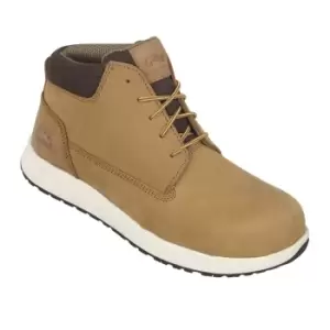 Image of Tan Nubuck Composite Boot Size 4/37