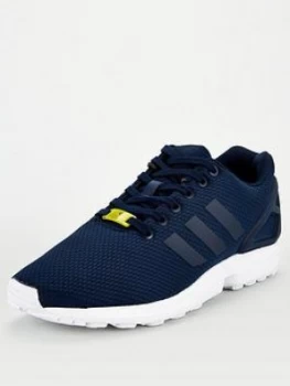 Image of adidas Originals ZX Flux - Blue, Size 7, Men