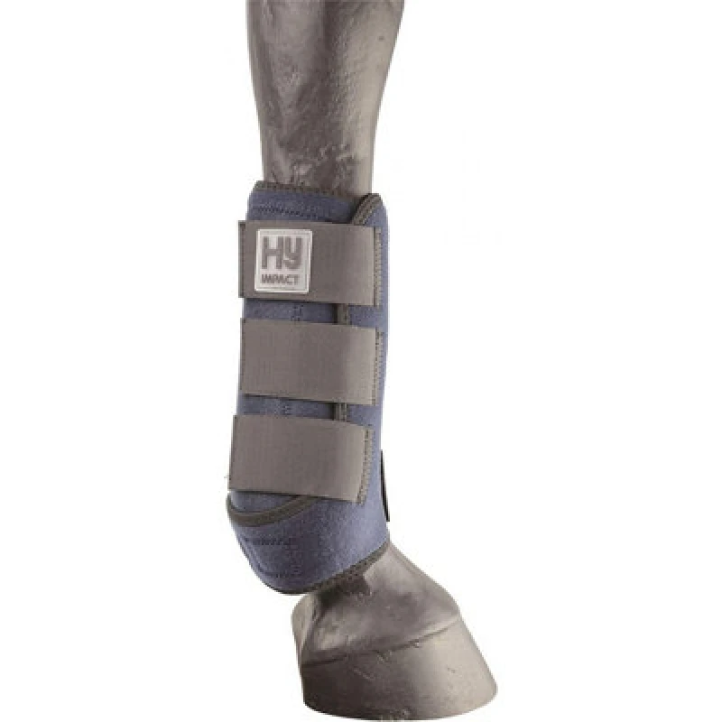 Image of Hyimpact Sport Support Boots (One Pair) Navy (L)