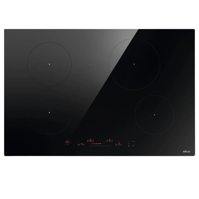 Image of Elica Primis 80cm 4 Zone Induction Hob PRIMIS-804-PLUS Black