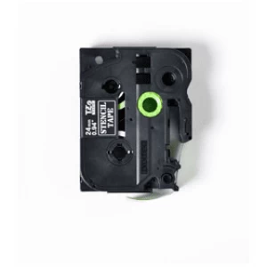 Image of Brother STE-151 P-touch Black Tape 24mm x 3m