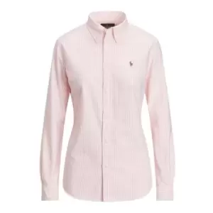 Image of Polo Ralph Lauren Kendall Stripe Shirt - Pink