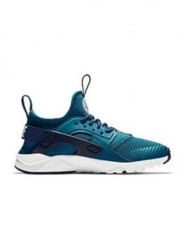 Image of Nike Huarache Run Childrens Trainer BlueGrey Size 11