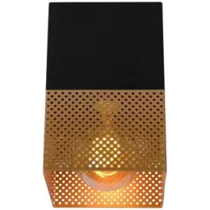 Image of Lucide Lighting - Lucide renate - Flush Ceiling Light - 1xE27 - Matt Gold, Brass