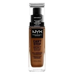 Image of NYX Professional Makeup Cant Stop Foundation Warm Mahogany