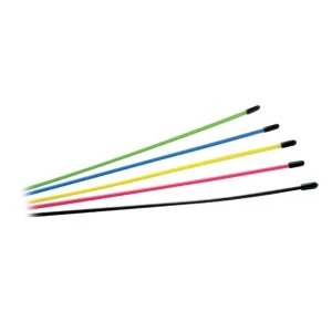 Image of Fastrax Multi Coloured Assorted Antenna Tubes 6Pcs