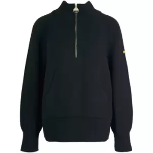 Image of Barbour International Holmes Knitted Jumper - Black