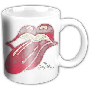 Image of The Rolling Stones - Vintage Tongue Logo Boxed Premium Mug