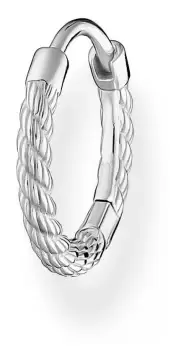 Image of Thomas Sabo CR694-001-21 Sterling Silver Twisted Rope Style Jewellery