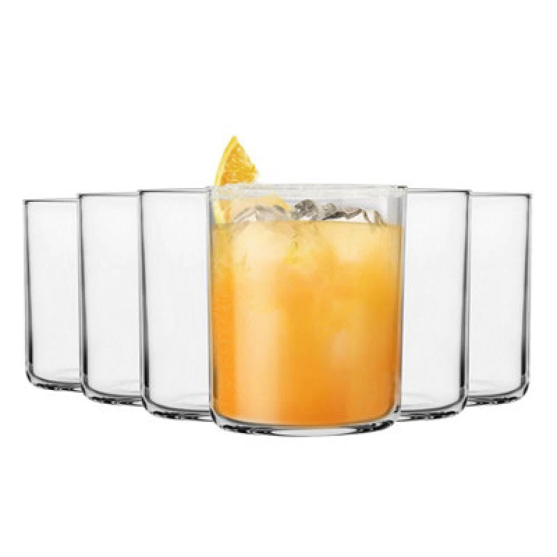 Image of Bormioli Rocco Aere Water Glasses - 280ml - Pack of 6 Clear unisex