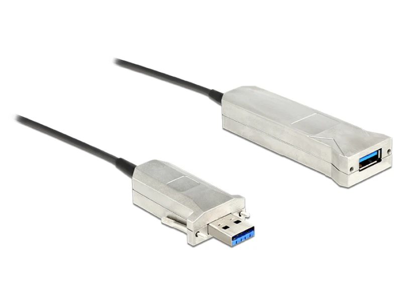 Image of DeLOCK 20m USB3.0-A + USB Micro-B/USB3.0-A USB cable USB 3.2 Gen 1 (3.