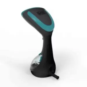 Image of Black & Decker Black + Decker BXGS22007GB Garment Steamer - Black and Blue