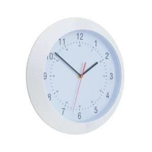 Image of Original Wall Clock with White Coloured Case Diameter 250mm