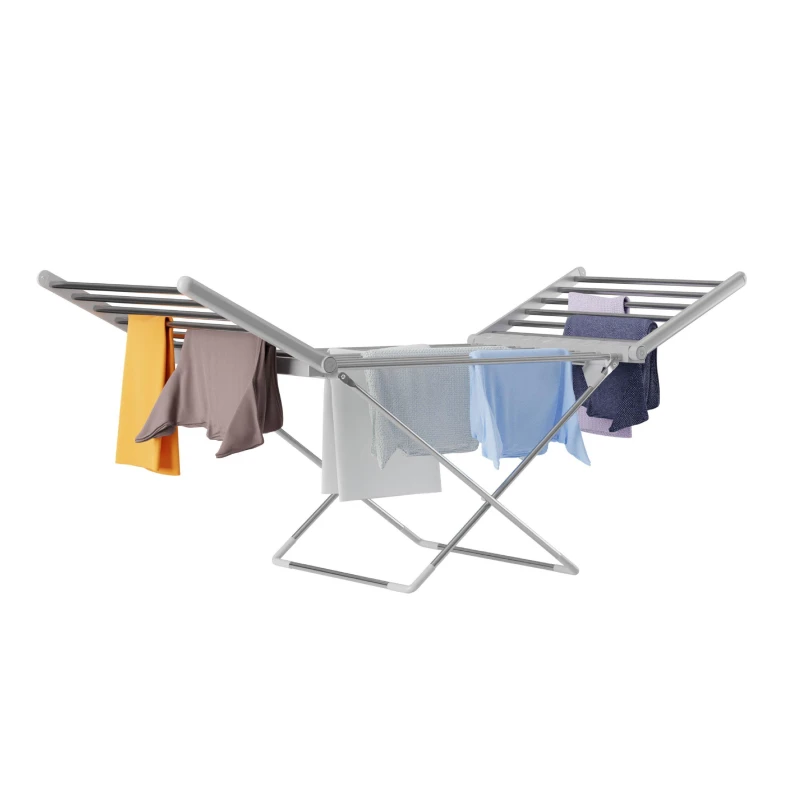 Image of DMD Winged Electric Clothes Dryer, Silver DMD109SLR