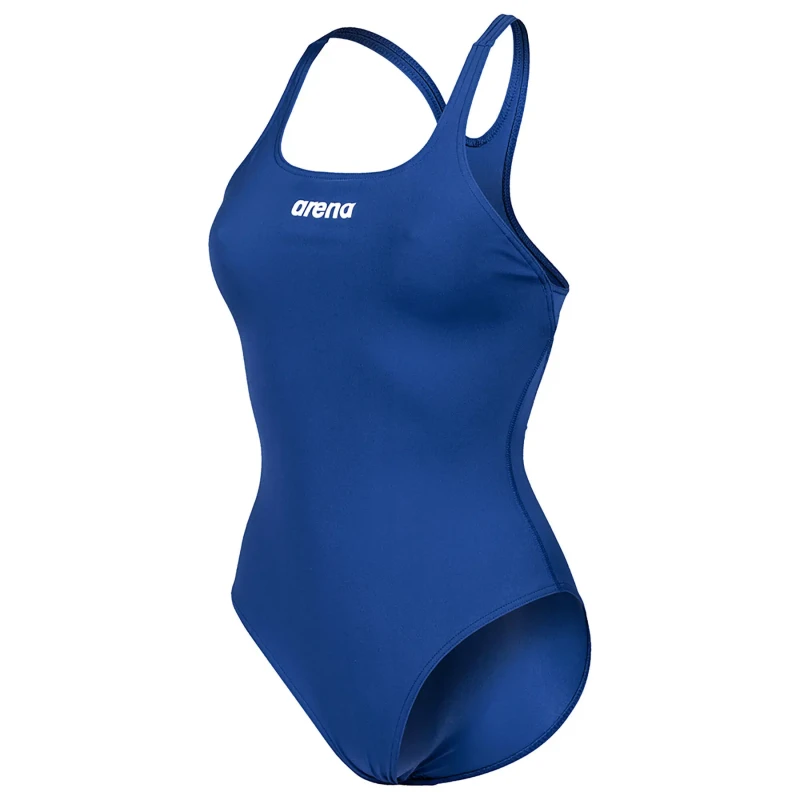 Image of Arena Womens Team Swimsuit Pro Solid Swimsuit - Blue, Size 8, Women Blue W4QMF Female 8