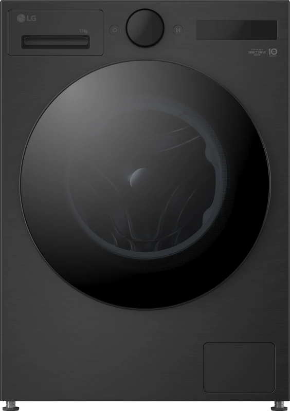 Image of LG VX70 Series 13kg 1400RPM Washing Machine - Black F4X7013TBB Black