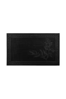 Image of Foliage Scraper Rubber Pin Doormat 45x75cm