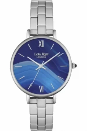 Image of Ladies Lola Rose Agate Watch LR4001