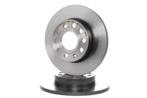 Image of PAIR PAINTED BREMBO BRAKE DISCS 08.9488.11