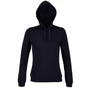 Image of NEOBLU Womens/Ladies Nicholas French Terry Hoodie (S) (Night Blue)