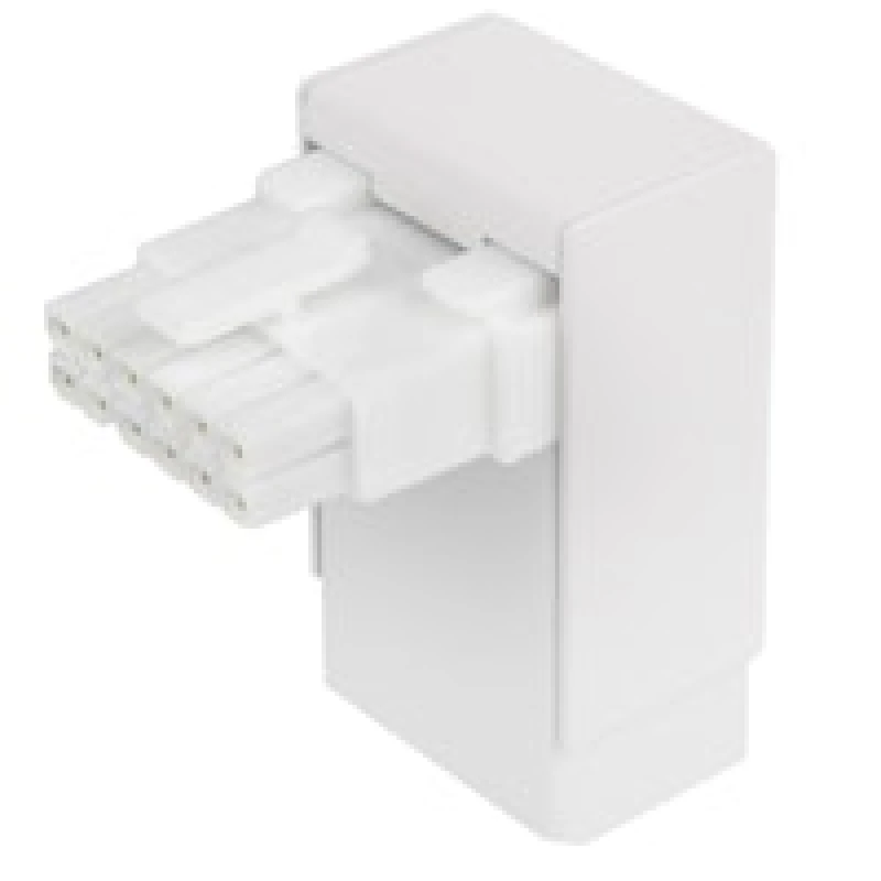 Image of Kolink Core Pro 12V-2x6 16-Pin 90 Degree Adapter - Type 2 - White