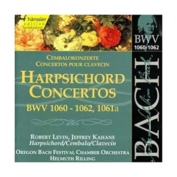 Image of Johann Sebastian Bach - Bach: Harpsichord Concertos, BWV1060-1062, 1061a CD
