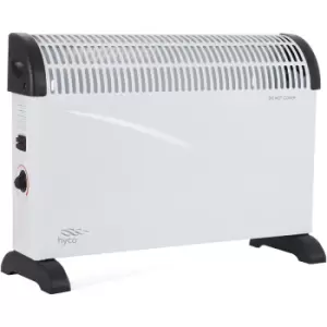 Image of Hyco Scirocco Modern 2000W (2.0kW) Heater with 3 Settings, Adjustable Thermostat & Timer - SC2000YMT/DMT