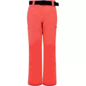 Image of Dare 2B Womens/Ladies Free Scope Waterproof Ski Trousers (6R UK) (Vibrant Orange)