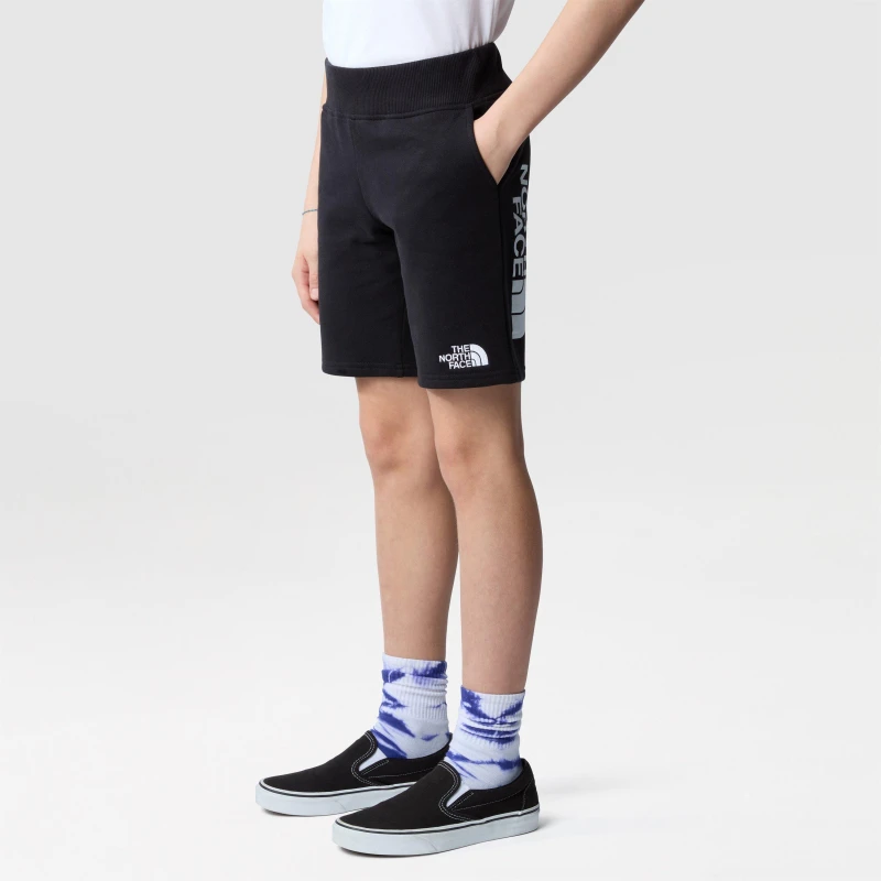 Image of The North Face Classic Fleece Shorts Juniors - Black S