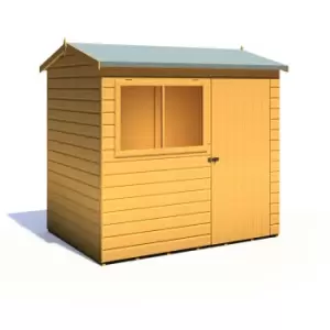 Image of Shire Lewis 7 x 5ft Style C Reverse Apex Shed - Garden & Outdoor