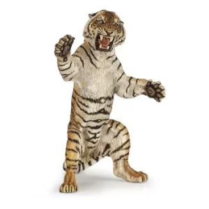 Image of PAPO Wild Animal Kingdom Standing Tiger Toy Figure, Three Years or Above, Multi-colour (50208)