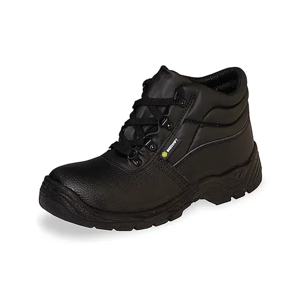 Image of Beeswift Beeswift Chukka Steel Toe Cap 4-D Ring Safety Boots 1 Pair Black 10 CF57BL10