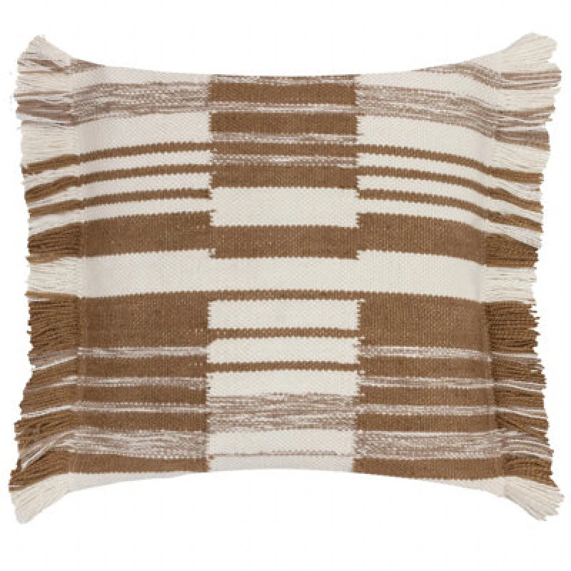 Image of Torode Woven Cushion Baked Earth, Baked Earth / 45 x 45cm / Polyester Filled