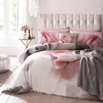 Image of Ted Baker Porcelain Rose Duvet Cover - Pink - Double