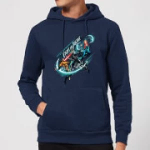 Image of Aquaman Fight for Justice Hoodie - Navy - M