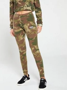 Image of Adidas Originals Camo Tights - Camo Print