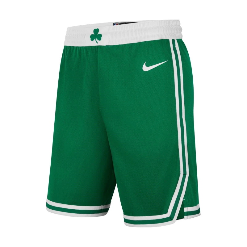 Image of Nike Boston Celtics Icon Editions NBA Swingman Shorts Mens Clover/White male S