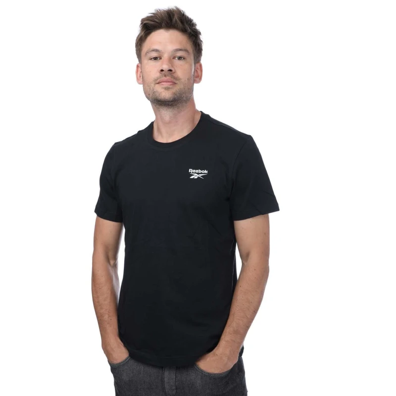 Image of Reebok Identity Classics T-Shirt Regular Fit T-Shirts XS Black 29047603310