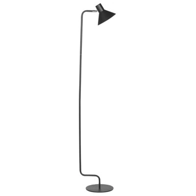 Image of Beliani Floor Lamp Rimava Adjustable Metal Black