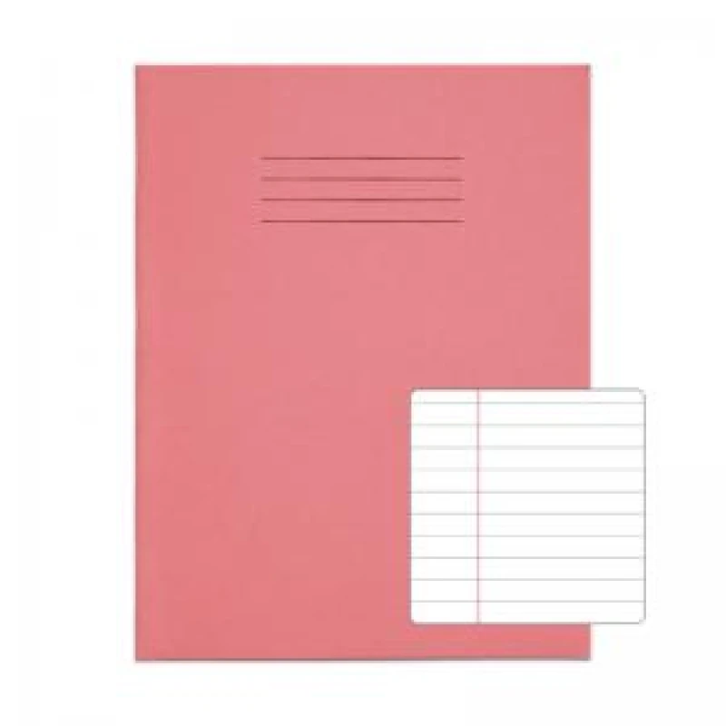 Image of RHINO 9 x 7 Exercise Book 80 Page, Pink, F8M (Pack of 100)