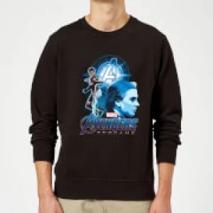 Image of Avengers: Endgame Widow Suit Sweatshirt - Black - XXL