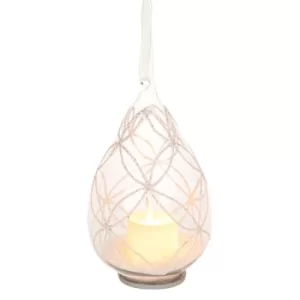 Image of Xmas Candle Teardrop Swirls