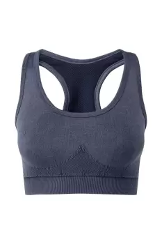 Image of Seamless 3D Fit Multi-Sport Denim Look Sports Bra