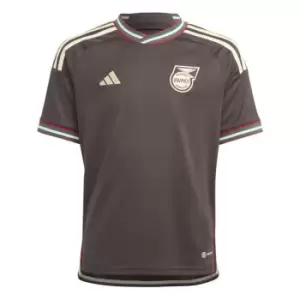 Image of adidas Jamaica Away Shirt 2023 Juniors - Brown